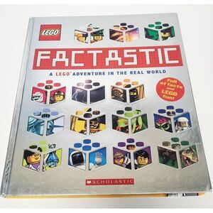 Lego Book Factastic Scholastic'16 A Lego Adventure in the Real World Hard Cover